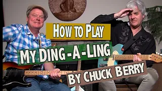 Fun and Easy Guitar Lesson, MY DING A LING by Chuck Berry