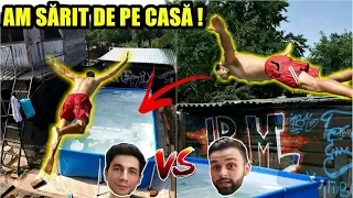 PROVOCĂRI NEBUNE ÎN PISCINĂ cu BOGDAN IBMFamily ! ( am luat burtă )