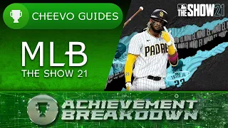 MLB The Show 21 - Achievement / Trophy Breakdown (Xbox / PS4 / PS5)