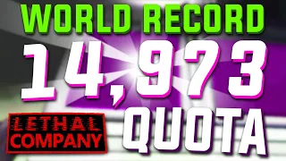 We got a New VANILLA World Record Quota in Lethal Company!