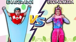 TIPOS DE CRIANÇAS FAZENDO SLIME - ECONOMICA VS EXAGERADO  | Família Maloucos