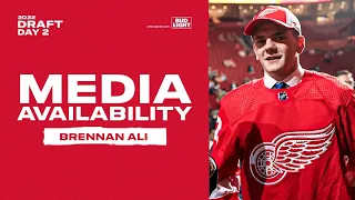 Brennan Ali on being selected by the Detroit Red Wing