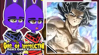 Gods of Destruction React to Goku Kakumei | Gacha React | Dragon Ball Kakumei | Tiktok - (Part 2)