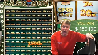 BIGGEST CASH HUNT WIN OF ALL TIME? $150,000 WIN ON CRAZY TIME!