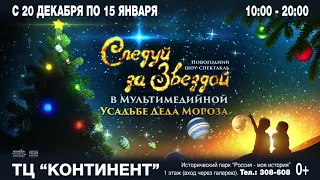 Новогодний шоу-спектакль "Следуй за звездой" и Усадьба Деда Мороза в Омске с 20.12