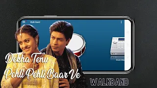 dekha tenu pehli pehli baar song in Walkband || #walkband ||