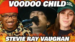 HE'S AMAZING!! | Stevie Ray Vaughan - "VOODOO CHILD" (Live) | Reaction