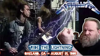 Metallica | Ride The Lightning | Live |  Oakland, CA - August 31 1985 |REACTION