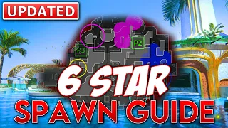 *UPDATED* 6 STAR Hardpoint SPAWN GUIDE for MW3 Ranked Play!