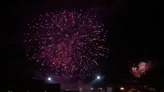 Салют в честь Дня города в Абакане 2018