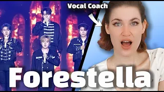 Vocal Coach reaction to FORESTELLA ( 포레스텔라 ) - Bohemian Rhapsody ....absolutely crazy performance!