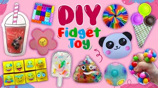 15 DIY Super Fidget Toys - Pop It and Stress Relief Toys - Viral TikTok Videos #fidget #diy #popit