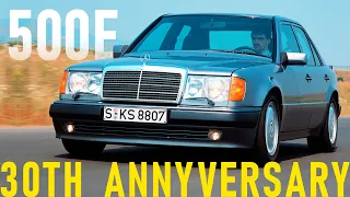 30th anniversary Mercedes-Benz 500 E w124 - A high-performance wolf in sheep’s clothing