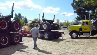 1950's International Log Truck