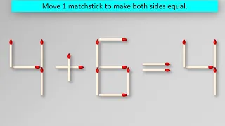 Matchstick Puzzles 200