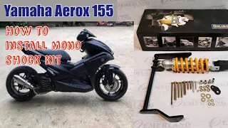 Mono Shock Conversion for Yamaha Aerox 155 (DIY)