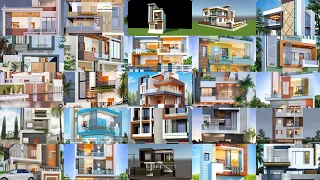 1000+Duplex Front 3D Elevation Designs in one video || Small latest duplex front elevation #elavtion