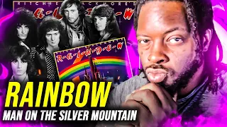 THIS WILD!! FIRST TIME HEARING RAINBOW "MAN ON THE SILVER MOUNTAIN" | REACTION