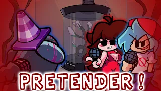 Pretender! | Pretender But Gray Impostor VS BF And GF! || Friday Night Funkin