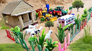 Diy how to make farm house | mini hand pump video | tractor Trolley video | @pateltoys215