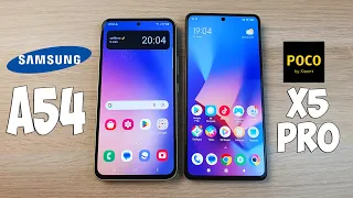 SAMSUNG GALAXY A54 VS POCO X5 PRO - ЧТО ВЫБРАТЬ? ПОЛНОЕ СРАВНЕНИЕ!