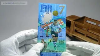 Fiji 2$ & 7$ Beautiful Banknote under UV Light | The World's Only $7 Rare Banknote Collections