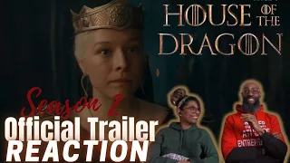 Team Black All DAY! House of the Dragon Season 2 (2024) Official Black & Green Trailer | Reaction