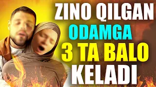 АБДУЛЛОХ ДОМЛА 2023 Zino qilgan odamga 3 ta balo keladi зино хакида Abdulloh domla yangi maruzalari