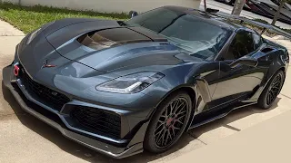 ZR1 Corvette(2019)  test drive.