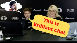 Dubov Starts Imitating Hikaru During Candidates Chess Broadcast And Can't Stop Himself | Round 11