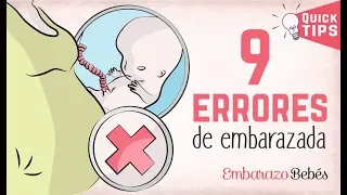 9 ERRORES que cometes en el EMBARAZO 🤦🏻‍♀️👇 ¡NO HAGAS ESTO! 👇