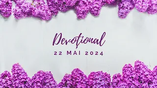 NICIODATĂ NU E PREA TÂRZIU | Devoțional | 22 mai 2024