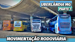 MOVIMENTO PELA MANHÃ na RODOVIÁRIA DE UBERLÂNDIA | INVICTUS 1200 DA GONTIJO e as GIGANTES do TRECHO!