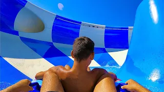 Blue Bowl Water Slide at Queen's Park Resort