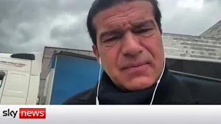 British-Turkish actor Tamer Hassan says his family was rescued from the rubble in Turkey