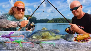 ACE Videos VS. Fowler - BUILD CATCH & COOK Fish off !!!