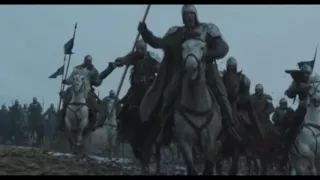 Game Of Thrones 6x09 wounded Tormund Giantsbane Kills Small Jon Umber Arryn army arrives HD