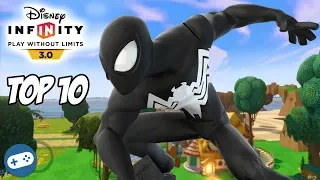 Top 10 Black Suit Spiderman Disney Infinity Toy Box Fun Videos