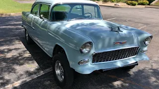 1955 Chevy  Bel Air Post SOLD $39,900 Maple Motors
