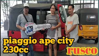 PIAGGIO APE CITY 230CC/PROSPERITY RED