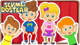 A ram sam sam a ram zam zam Sevimli Dostlar Bebek Şarkıları - Kids Songs Nursery Rhymes