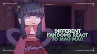 Differet Fandoms React to Each Other | MaoMao | 2/3 | Gacha Club