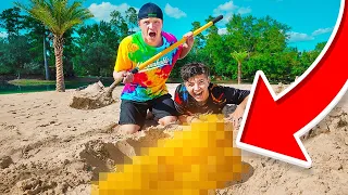 We Found ABANDONED TREASURE On A BEACH..