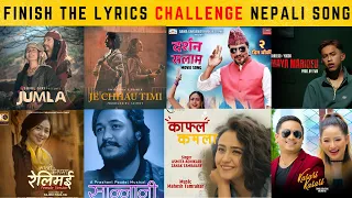 Finish The Lyrics of Most Popular Nepali Songs | Its Quiz Show | Part 15