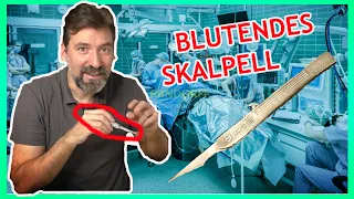 Blutendes Skalpell fürs Cosplay und Larp