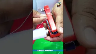 Stapler Sewing Machine Demo & Review 🙂 Mini Hand Sewing Machine 🤔 How to Use | Money Mantan TV