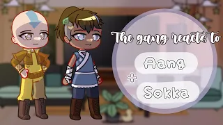 The Gaang reacts to Aang and Sokka (Part 1/3?)