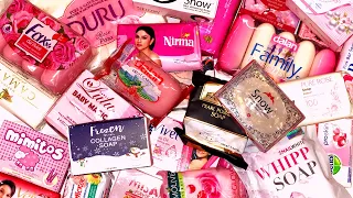 ❄️ Frosty Pink Snowflakes ❧ ASMR International Soap Haul ❧ Unboxing Unpacking Opening Unwrapping ❄️