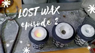 Lost Wax Jewelry - part 2 - Casting Process