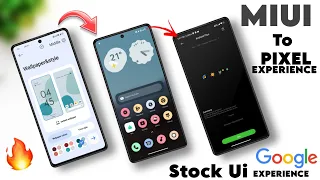 CONVERT Your MIUI Device Into Google Pixel Experience No App No Root | Convert Miui To Pixel Stock